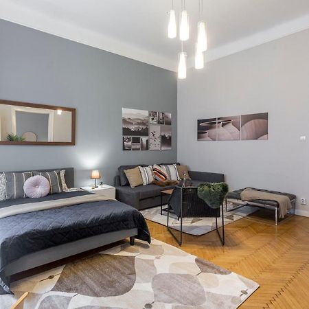 Spacious & Cozy Downtown Apartment With Balcony 布达佩斯 外观 照片